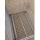 SS304 Hygiene Food Industry Stackable Storage Baskets Easily Moving