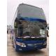 2014 Year Used Yutong Buses 61 Seats One Layer And Half With Bright Color