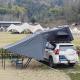 Overland 3-4 Person Aluminum Hard Shell Rooftop Tent for Car Vehicles SUV Truck Camping