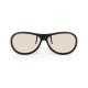 Polarize 3D glasses CLIP TV film vision movie buy LG Sony Samsung Pana theater Benq Acer 2