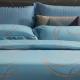300TC Viscose Cotton Jacquard 4Pcs Bedding Sets for Comfortable Sleeping Experience