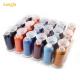 108D 120D/2 4000m 5000m Polyester Thread for Embroidery Machine Custom Requirement