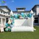 Custom Wedding Party Inflatable Bouncer White Bouncy House Jumping Castle Commercial Bounce Castle