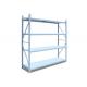Stand Column 0.3mm Metal Warehouse Storage Shelves 4 Tier Rack Shelf