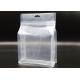 Transparent Or Matte Flat Bottom Standing Bag Food Inner Package Eight Sided Sealed Bag