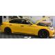 Yellow Metallic Matte Car Vinyl Wrap Self Adhesive 140gsm Thick