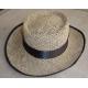 Wide Brim Plain Blank Straw Sun Hats UV Protection Coolie Wheat 58cm