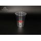 Individual Clear Plastic Disposable Cups Easy Clean Up Shatter Resistant