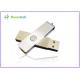 Sliver USB 2.0 Twist USB Sticks / Memory Drive Pen Drive Stick