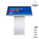 Floor Stand Touch Screen Advertising Displays 500 nits Brightness LCD Advertising Screen