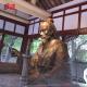 Bronze Statue of Hua Tuo in Red Copper Historical Figure Sculpture for Customization