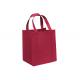 FDA Red Large Non Woven Tote Bag Non Woven Polypropylene Shopping Bags