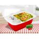 Self-heating disposable food trays two-compartment  small hot pot lazy food box takeout insulation for travel