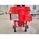 Red Color Refractory Pan Mixer , Refractory Industrial Cement Mixer Flexible Layout