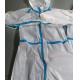 Full UV Suit Protection Personal Protect Clothing Nonsterile Protective Body Suit Disposable Protect Gown Cloth Coverall
