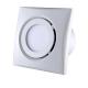 Customized Logo 4 6 Inch Low Noise Bathroom Ceiling Mounted Exhaust Fans With Light