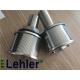 Length 90mm Water Filter Nozzle , Stainless Steel Nozzle With Uniform Slots