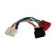 CE Car Radio Wiring Harness Adapter Length 200mm Customize Color