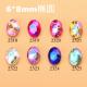 Hot NEW Wholesale Alloy Jewelry 3D Nail Art Jewelry Nail rhinestones Sticker Supplier Number ML2318-2325