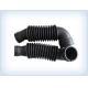 Corrugated Pipe Custom Rubber Parts , Washing Machine Small Rubber Parts