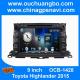 Ouchuangbo multimedia gps stereo navi Toyota Highlander 2015  support spanish BT USB SD