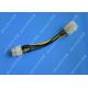 Flexible Cable Harness Assembly , 6 Pin PCI Express Power Extension Cable