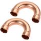 C71500 Copper Nickel Elbow 70-30 180 Degree Short Radius 1/2  SCH 10S Butt Welding Fittings