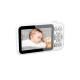 LCD 3.5 Babyfon Monitor Cry Warning Alarm Setting Built In Mic Smart Pet Monitor