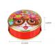 Cute Decorative Holiday Cookie Tins Container With Full Color Logo Printed