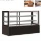 Table cabinet right Angle rear door air cooled cake crisper display cabinet