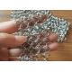 316 Stainless Steel Chainmail Ring Mesh Use Water Features , Shower Curtains