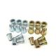 Steel/SUS304 Carbon Steel White/Yellow Zinc Plated Galvanized Flat Head Blind Rivet Nuts
