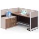 Grey Laminated Particle Board Office Furniture For Cool Mens Office Decor 1200*1400*750mm