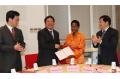 Dr. Anna Tibaijuka, Deputy Secretary-General of United Nations, was appointed to be honorary professor by Tongji University