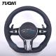 M2 M3 M4 Bmw Smooth Perforated Leather Steering Wheel Flat Bottom
