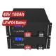 57.6V Lifepo4 UPS Battery 48V 100Ah For Telecom / Communications