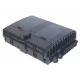IP65 Fiber Optic Distribution Cabinet Black PC ABS PE 1*16 Fibre Splice Box