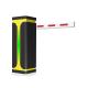 Full Automatic Boom Barrier Gate 24V DC Servo Motor Fast Speed Black Yellow Color