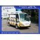 14 Person 4 Wheels Electric Tourist Car For Resorts ,Villas , City Walking Street