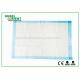 Non Woven Hospital Disposable Products White Blue Disposable Bed Pads , Free Samples