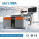 CE Certified Gold Laser Chemical Etching Machine for Stainless Steel Plate Engraving