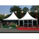 Sturdy Glass Aluminum Pagoda Tent 6 X 6 Meter Size With Sidewall Curtain