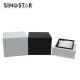 Light Durable Easy to and Affordable Rectangular Paper Watch Box with Logo Available