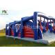 Custom Inflatable Sports Games 5k Obstacle Course Wreoking Balls 1 Years Warranty