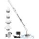 25/41/47 Inch Extendable Handle Electric Spin Scrubber , Cordless Cleaning Brush