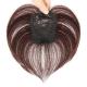 Directly Supply Women's Toupee with Natural Black/Dark Brown Brazilian Hair at Good