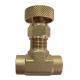 3/8 NPT Brass Needle Valve Female Connect Water Pipes
