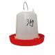 Durable plastic chicken feeder and drinker for poultry farm equipment