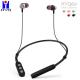 In Ear 100db Bluetooth Earphones Neckband With Magnetic Control