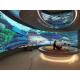 RGB Lightweight Flexible Video Wall , Multifunctional Curve LED Screen